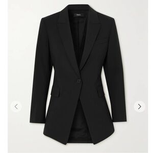 Theory Etiennette grain de poudre blazer